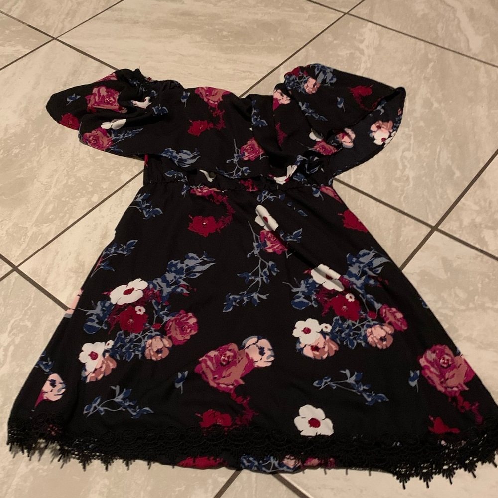 Off the shoulder dress